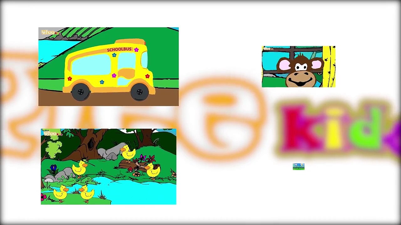 Die Räder vom Bus Las ruedas del autobus in Spanischer Sprache Yleekids