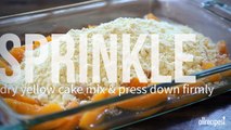 Cake Recipes - Peach Cobbler Dump Cake