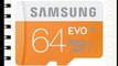 Samsung Evo MB-MP64DU2/EU - Tarjeta de memoria Micro SDXC de 64 GB (UHS -I Grade 1 Clase 10