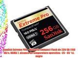 Sandisk Extreme PRO - Memoria Compact Flash de 256 GB (160 GB/s UDMA 7 alcance de temperatura