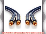 Clicktronic Advanced - Cable audio (4 conectores RCA 05 m)