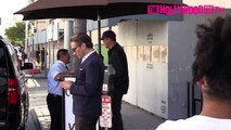 Matthew Lillard Takes A Selfie With A Fan While Waiting At A Valet Stand In Beverly Hills