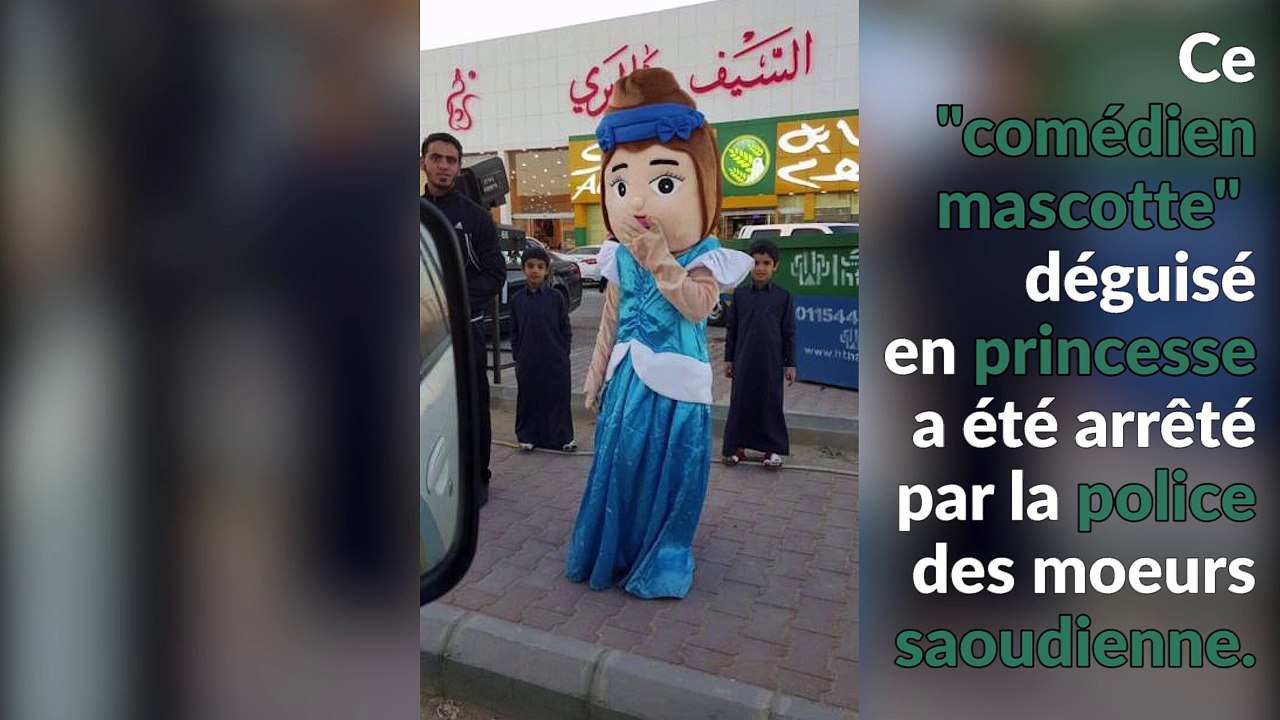 Une mascotte de princesse arrêtée par la police des moeurs en Arabie Saoudite