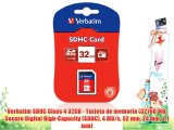 Verbatim SDHC Class 4 32GB - Tarjeta de memoria (32768 MB Secure Digital High-Capacity (SDHC)