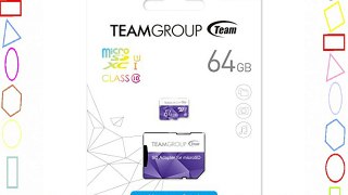 Team Group Micro SD 2 GB con adaptador SD tarjeta de memoria morado morado 64 GB Class 10 UHS-I