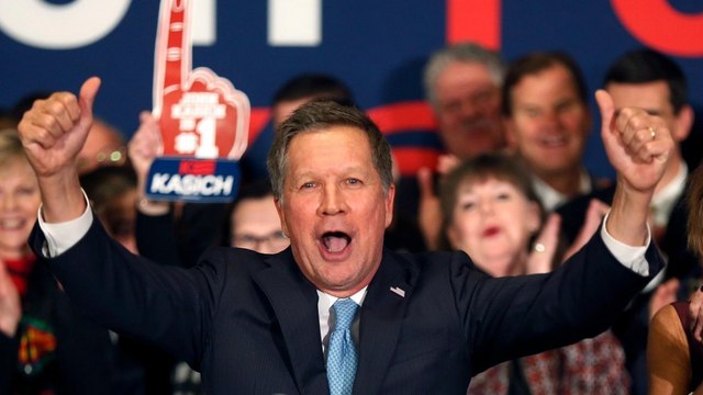 Kasich, like Sanders, slams opponents for going negative
