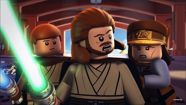 Lego Star Wars Droid Tales All Lightsaber battles