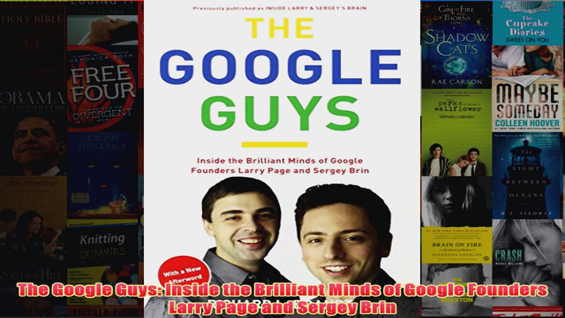 ⁣Download PDF  The Google Guys Inside the Brilliant Minds of Google Founders Larry Page and Sergey Br
