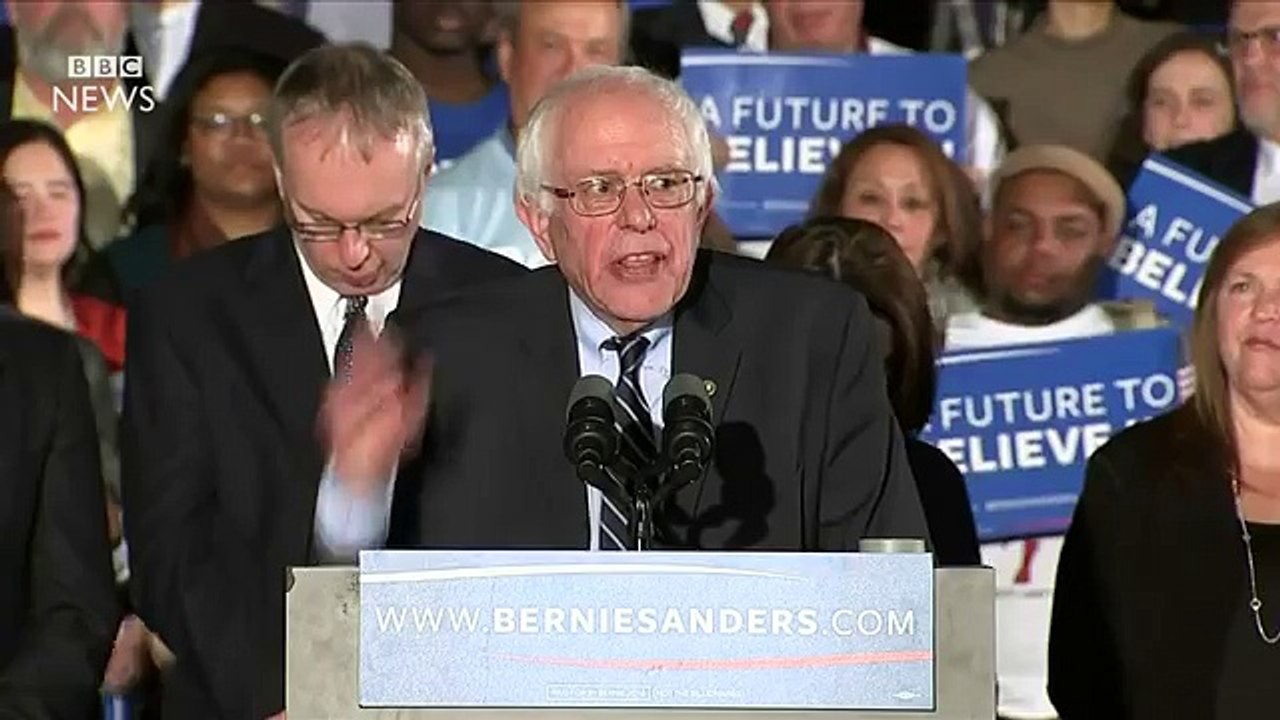 Trump v Sanders: Billionaire and socialist shake up US 2016 - BBC News (FULL HD)