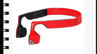 AfterShokz Bluez2 - Auriculares inalámbricos de contorno de cuello color rojo