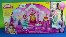 Play-Doh Plus Design A Dress Ballroom Disney Princess Play Doh Rapunzel, Ariel, Cinderella and Belle