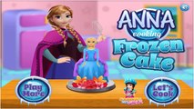 Disney Frozen Princess-Anna Cooking Frozen Cake-Games For Girls HD
