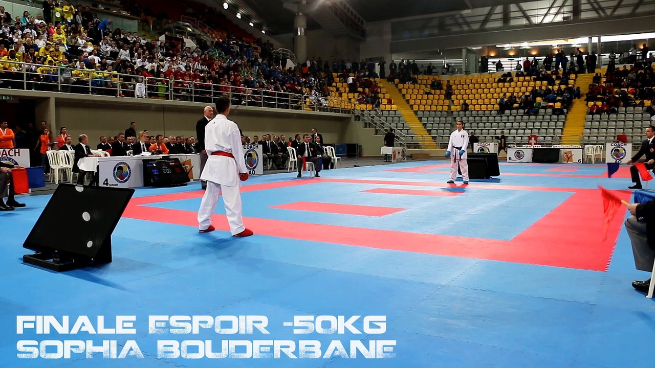 Finale Espoir -50kg - Sophia BOUDERBANE - Euro Jeunes 2016
