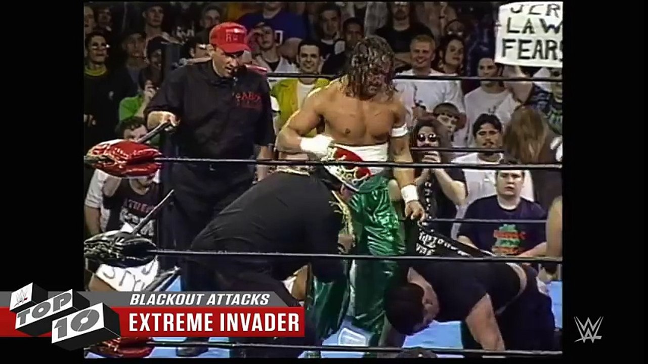Blackout Attacks- WWE Top 10