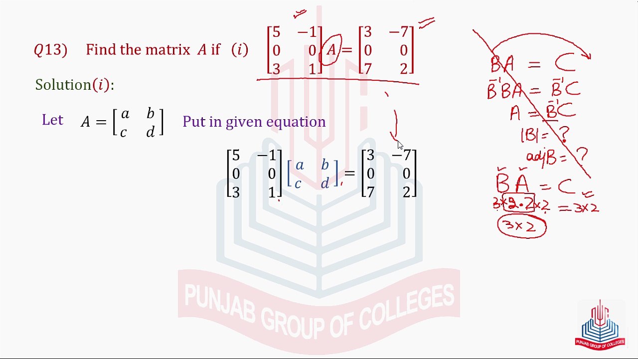 Question No.13 ( Part i) & Question No.14