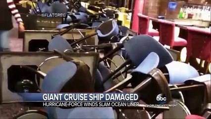 Royal Caribbean's Anthem of the Seas Cruise is Forced to Turn Around after 150mph Winds