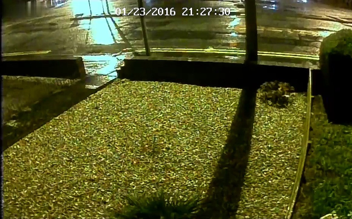 Psycho Neighbour Destroys CCTV Cameras
