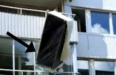 2nd Story Couch Move Ends In Total Failure