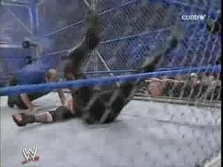 español-Batista vs undertaker- steel cage