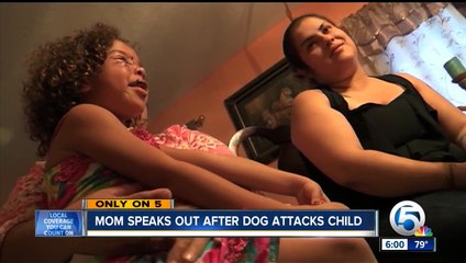 Un labrador attaque cette petite fille au visage