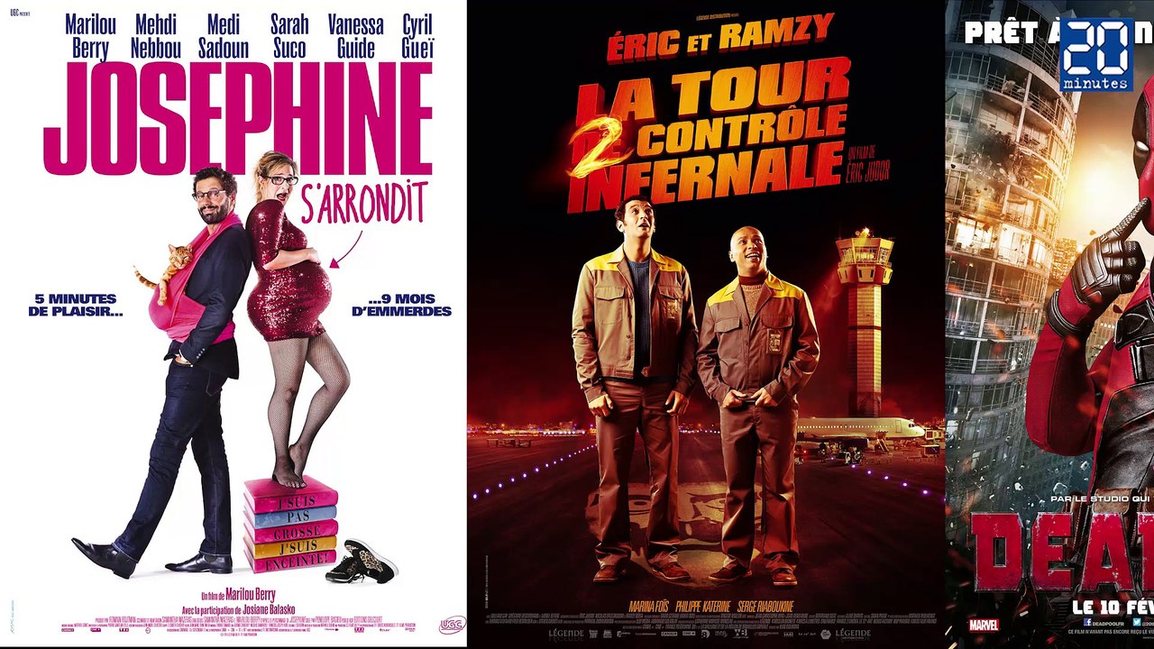 Secrets de tournage: «Joséphine s’arrondit», «La Tour 2 contrôle infernale» et «Deadpool»