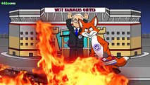 Leicester City SONG! What do the Foxes Say- (Vardy, Mahrez Title Parody Cartoon Highlights)