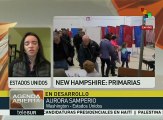EEUU: Sanders y Trump ganan las elecciones primarias de New Hampshire
