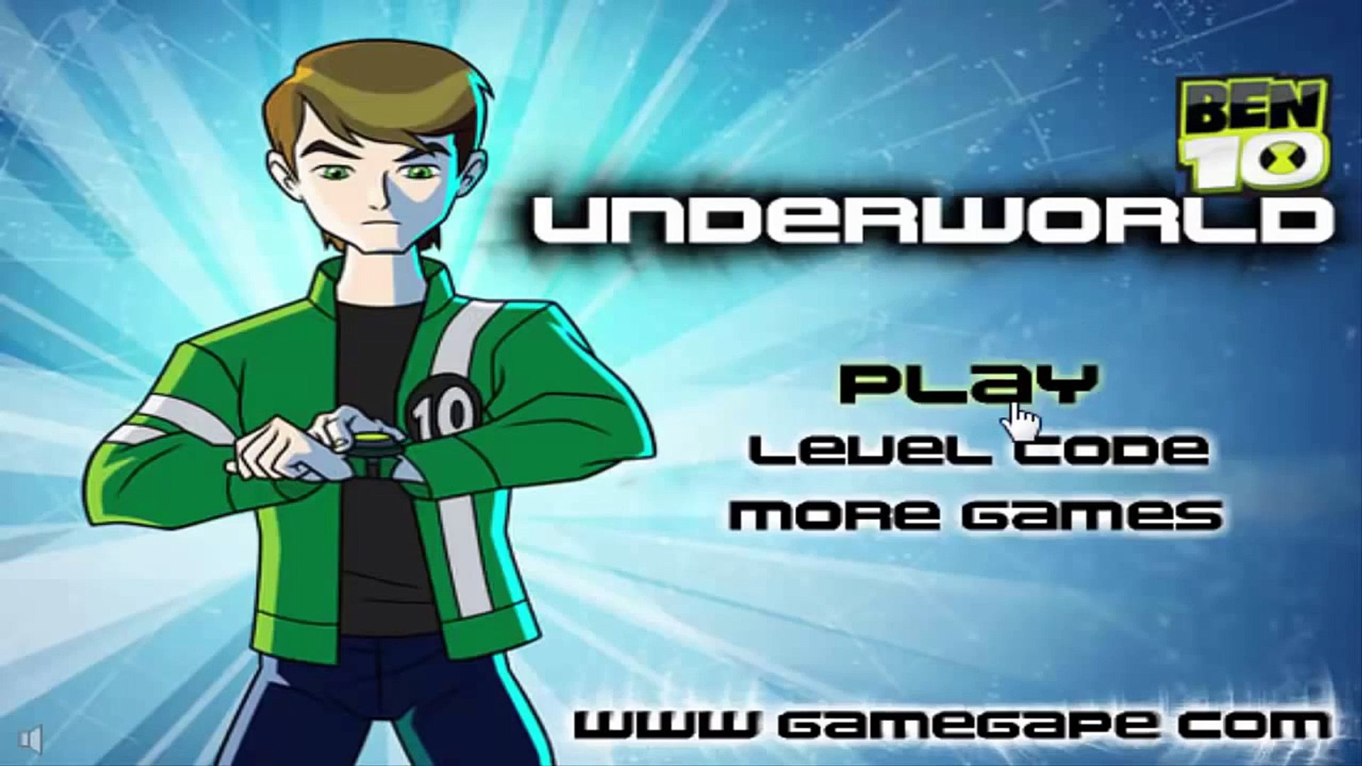 Cartoon Network Games : Ben 10 Underworld
