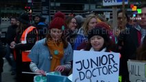 Junior Doctors Strike in England over 'Unsafe' Contracts