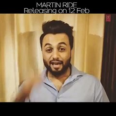Aarsh Benipal has a special message for his Fans - Martin Ride Releasing on 12th Feb 2016