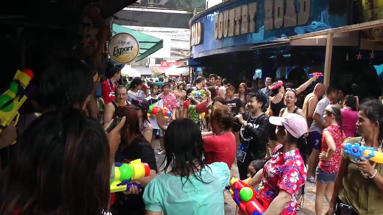 SONGKRAN 2014 AT SOI COWBOY BANGKOK THAILAND