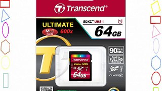 Transcend TS64GSDXC10U1 - Tarjeta de memoria SDXC de 64 GB (Clase 10)