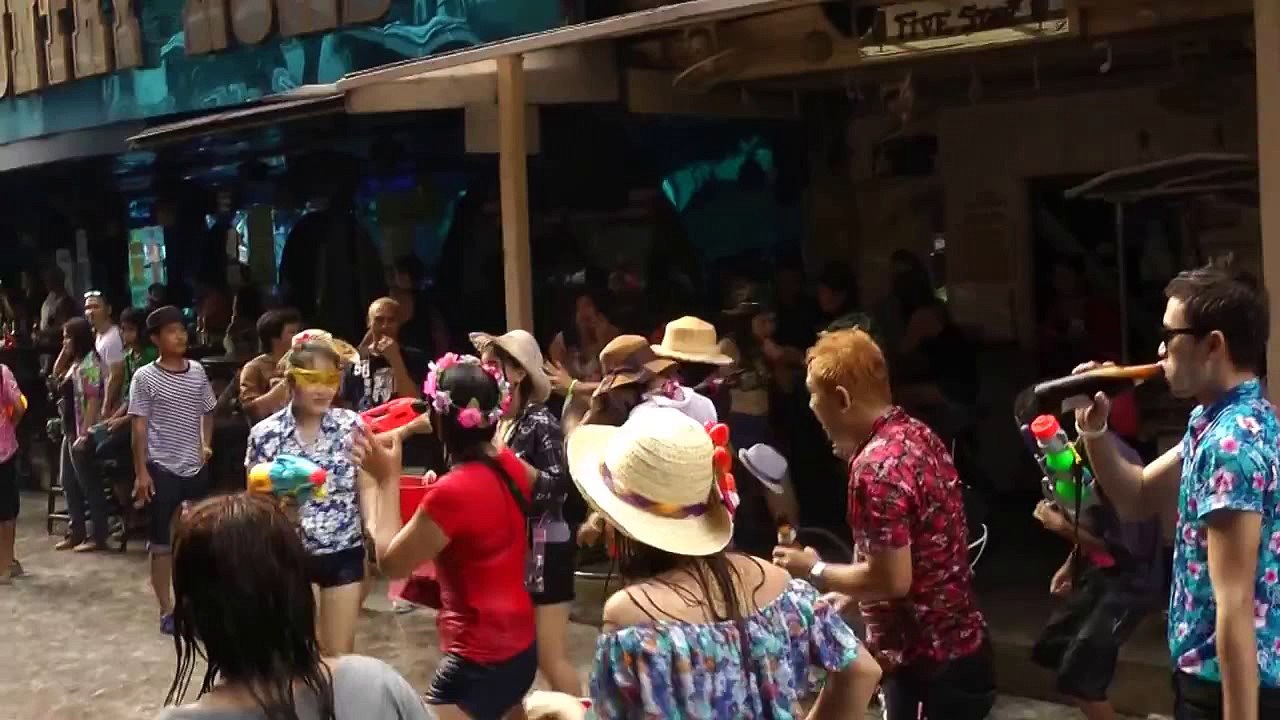 SONGKRAN 2015 soi cowboy bangkok