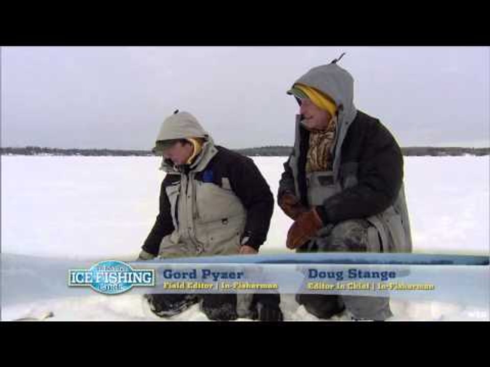 InFisherman Ice Fishing Guide  - Horizontal Presentation Shine