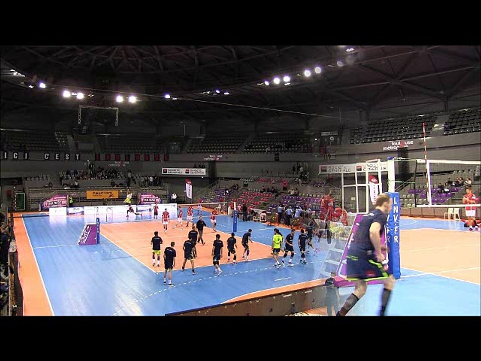 Spacer's Volley : Toulouse VS Cannes au Palais des Sports de Toulouse
