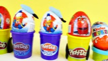 6 Super Secret Surprise Eggs Chocolate Kinder Sorpresa Cars Hot Wheels Chuggington Donald Duck