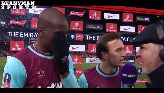 West Ham 2-1 Liverpool - Mark Noble _ Angelo Ogbonna Post Match Interview