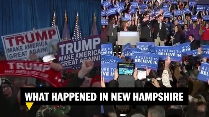 Here&apos;s what happened in New Hampshire