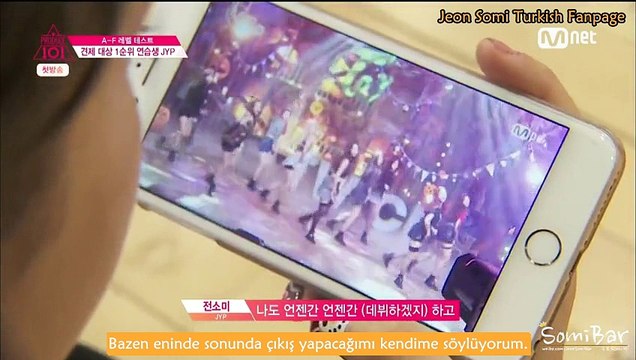 [TÜRKÇE ALTYAZILI] 'Produce 101' 1.Bölüm Jeon Somi Kesiti