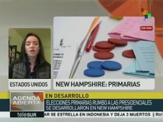 EEUU: Sanders y Trump ganan las elecciones primarias de New Hampshire