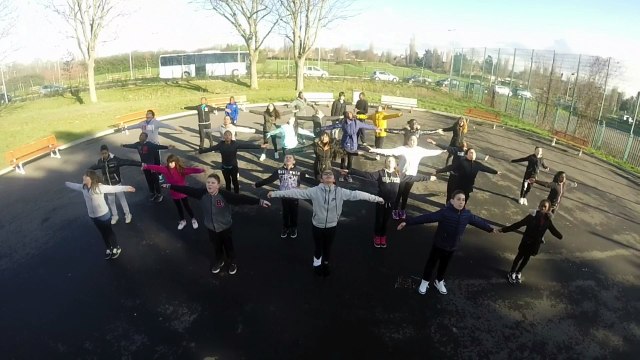Flashmob EURO 2016 - AS du collège G. Braque