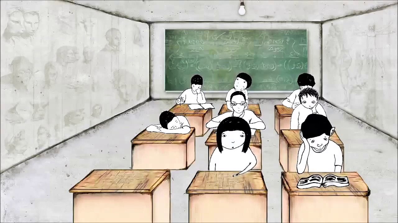 A diestra y a siniestra strange animation