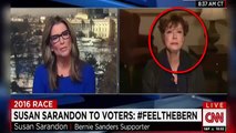 (News)Susan Sarandon Stumbles Trying To Defend Bernie Sanders & Socialism (News World)