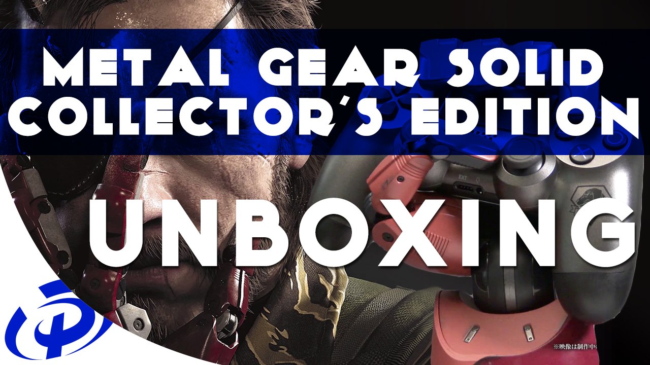 Unboxing - Metal Gear Solid V The Phantom Pain Collector's Edition