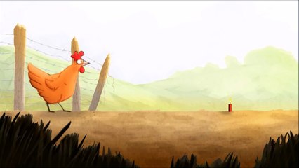 Hen Funny Experimental Animation