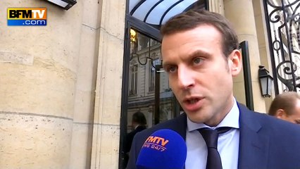Macron: "La préoccupation majeure des Français ça n'est pas le débat sur la déchéance"