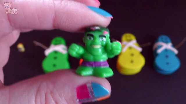 Teletubbies Stacking Cups Bubble Guppies Surprise Play-Doh Kinder Shopkins Huevos Sorpresa