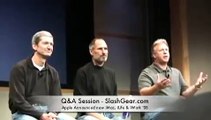 Steve Jobs Q&A session following the Aluminium iMac introduction (2007)