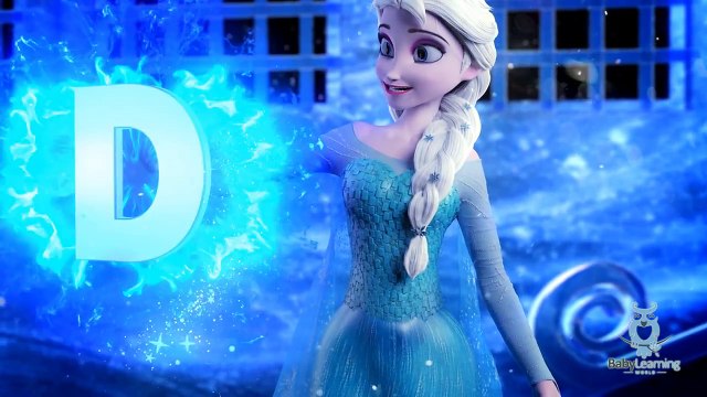Elsa, Marshmallow, and Olaf Reunite for the ABC Song - Learn the ABCs by Blue Bubbles Tv