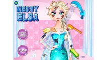 Elsa Frozen Messy Elsa - Beautifull Disney Princess